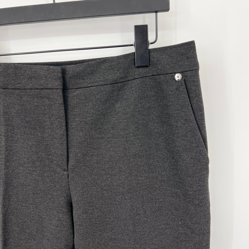 Maxmara Grey Dress Ankle Viscose Blend Pants Size 14 - Picture 2 of 8